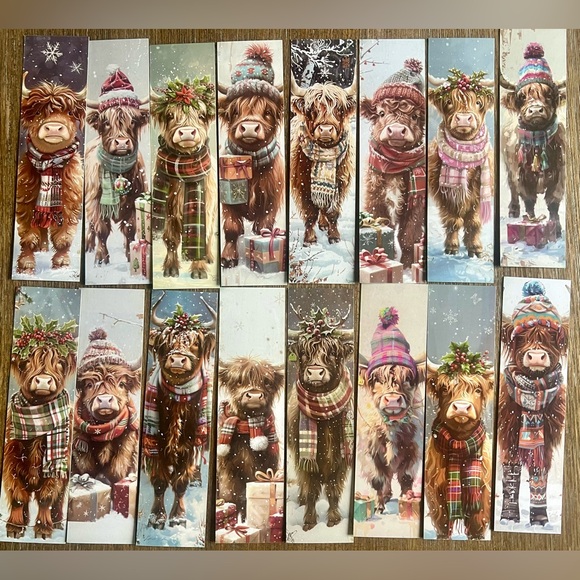 Highland Cow Bookmark Set of 16
Brand New - Picture 2 of 5